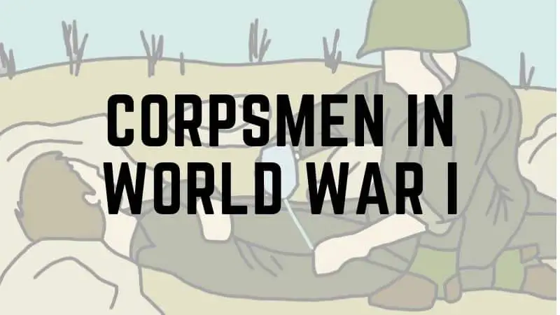 Corpsman in WW1