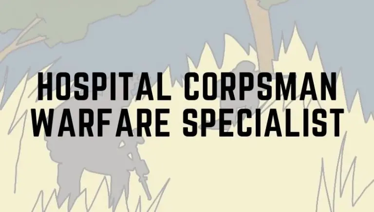 How does a Hospital Corpsman qualify as a warfare specialist?