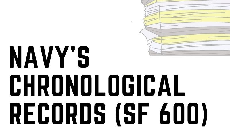 Navy's chronological records SF 600
