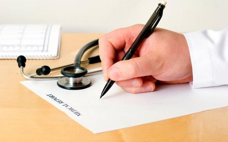 Medical report Consultation - Military Guide Central